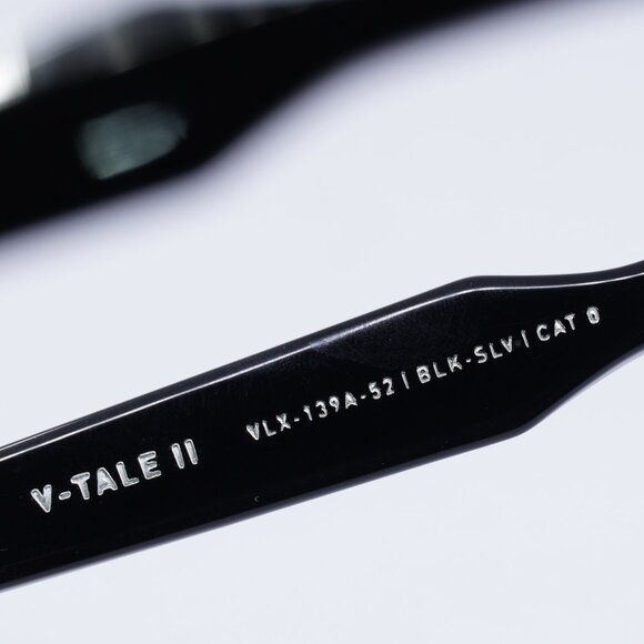 Valentino V-TALE II VLX-139A Eyeglasses Black 52mm Aviator Frame - Picture 9 of 11